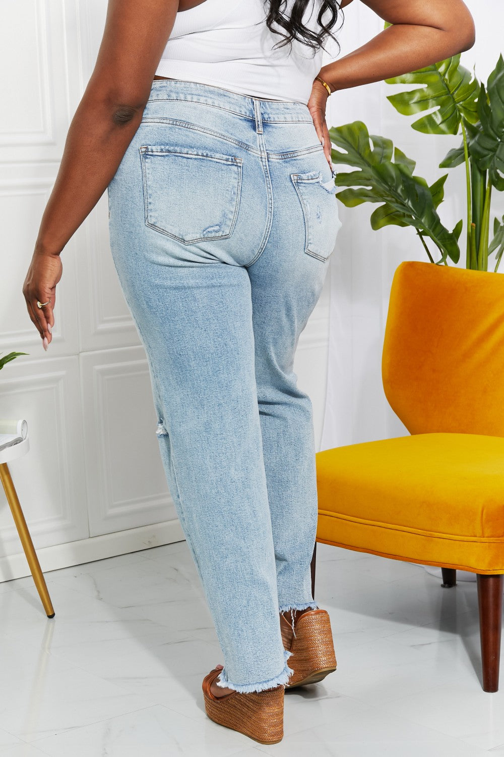 Vervet by Flying Monkey Full Size Allie 90's Dad Jeans