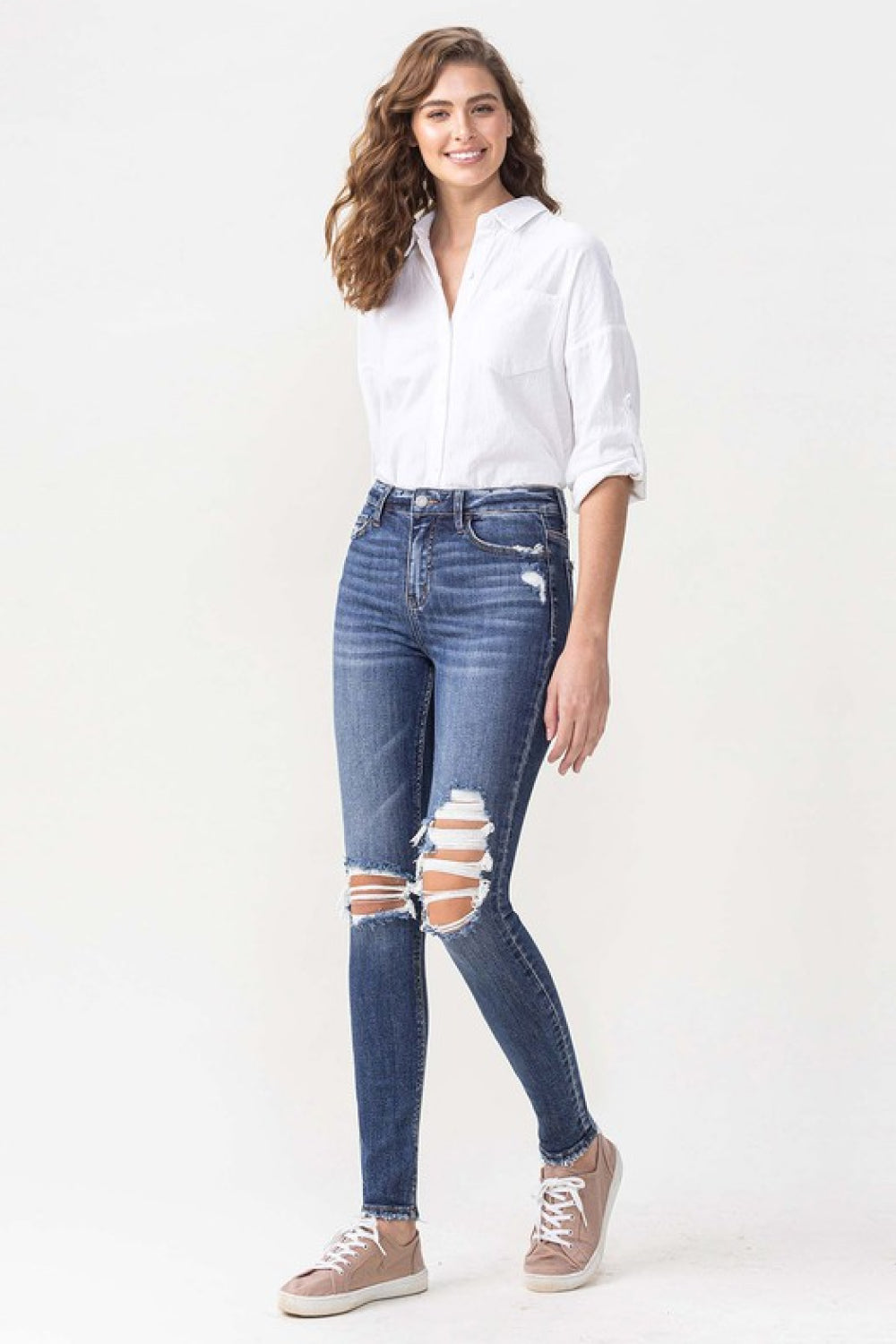 Lovervet by VERVET Hayden Full Size High Rise Skinny