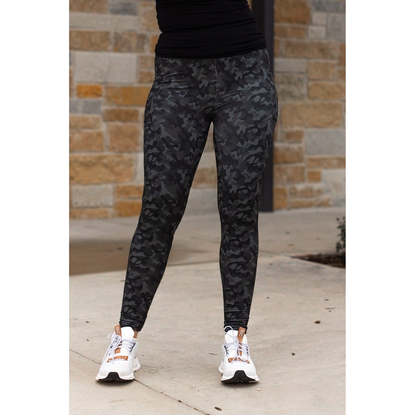 Army Camo Full-Length + Pocket - Luxe Leggings