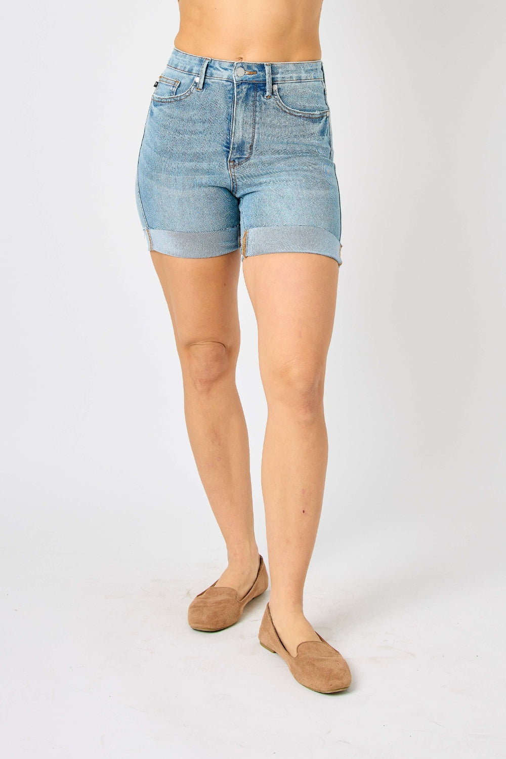 Judy Blue Tummy Control Denim Shorts