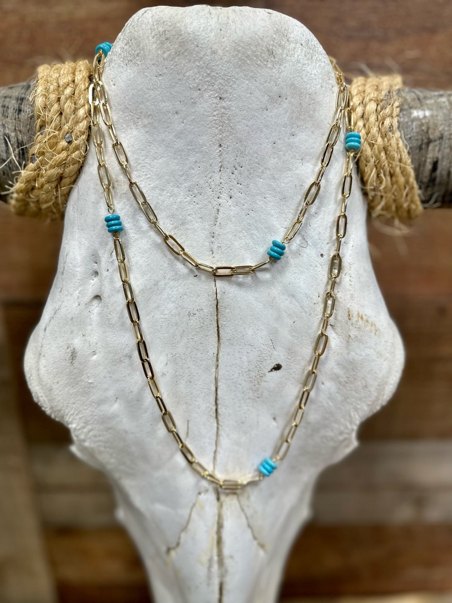 Gold Granbury Necklace