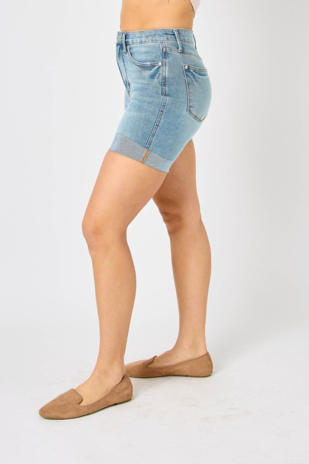 Judy Blue Tummy Control Denim Shorts