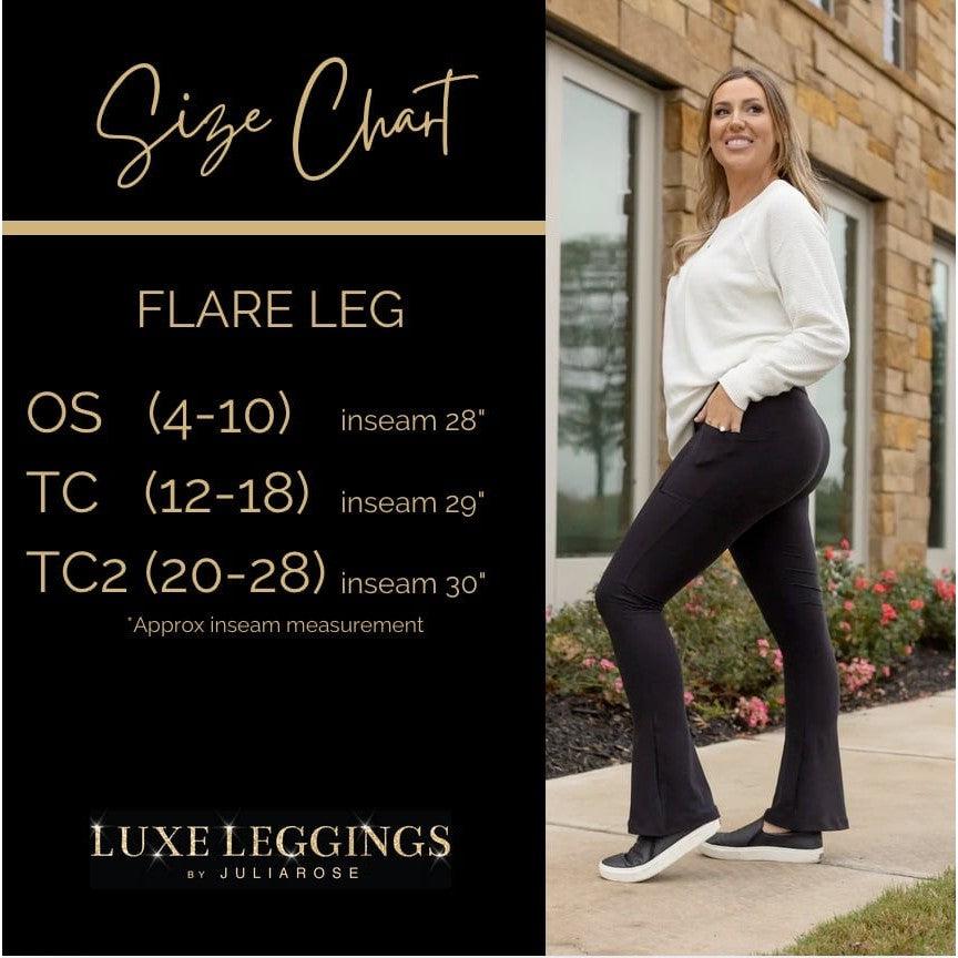 The Sienna - Velvet Flare Leggings