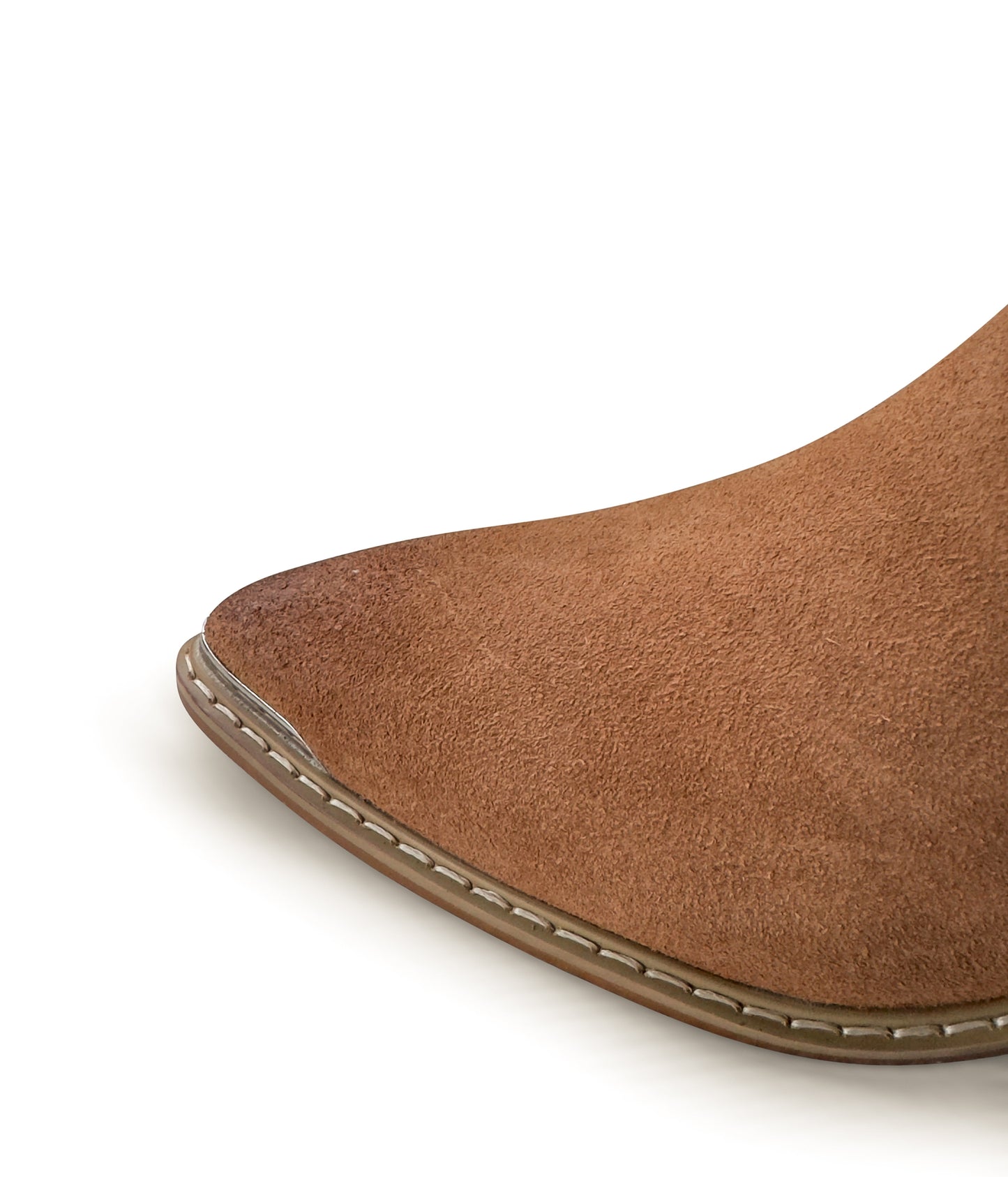 Wylie Suede Ankle Boot in Tan by Naughty Monkey