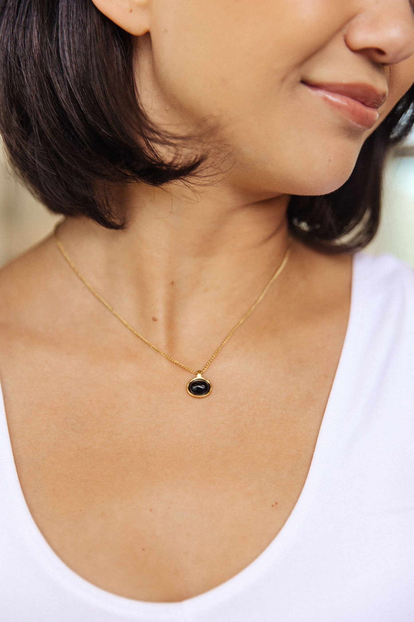 Waterproof Jewelry: Center Of It All Pendant Necklace