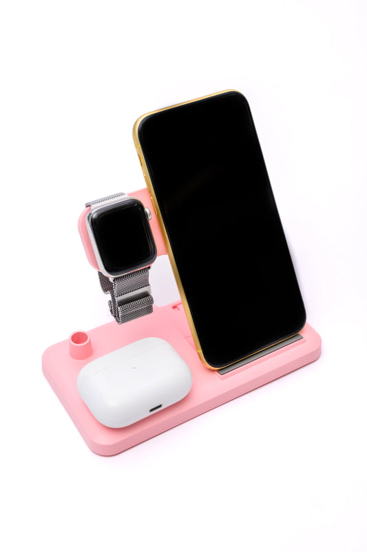 Creative Spaces Boss Babe Wireless Charger in Pink