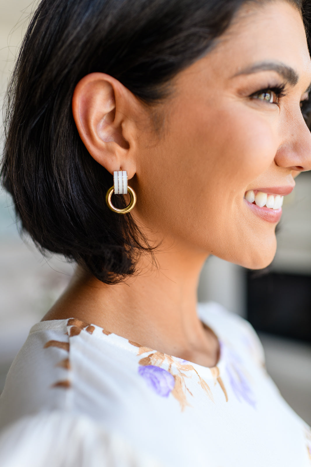 Waterproof Jewelry: High Class Hoop Earrings