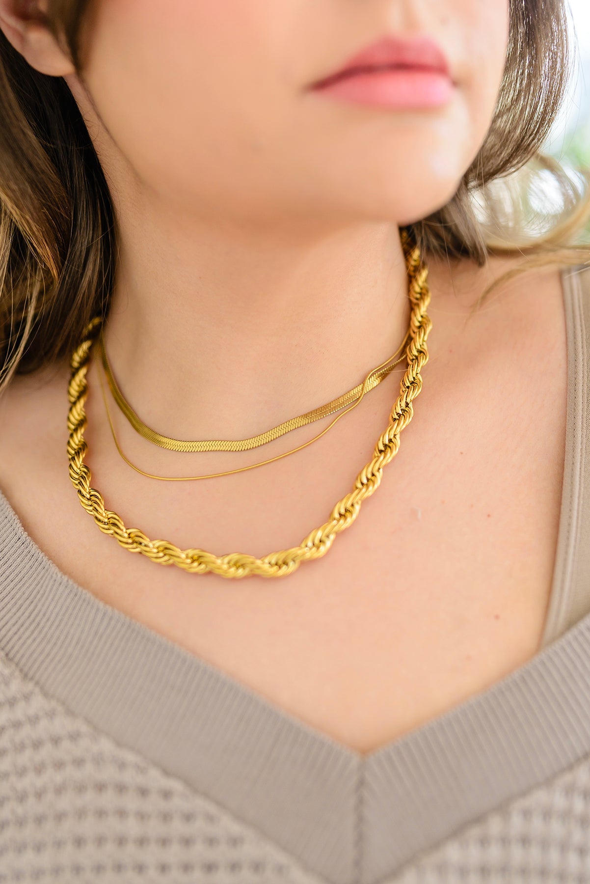 Waterproof Jewelry: Midas Touch Classic Rope Chain