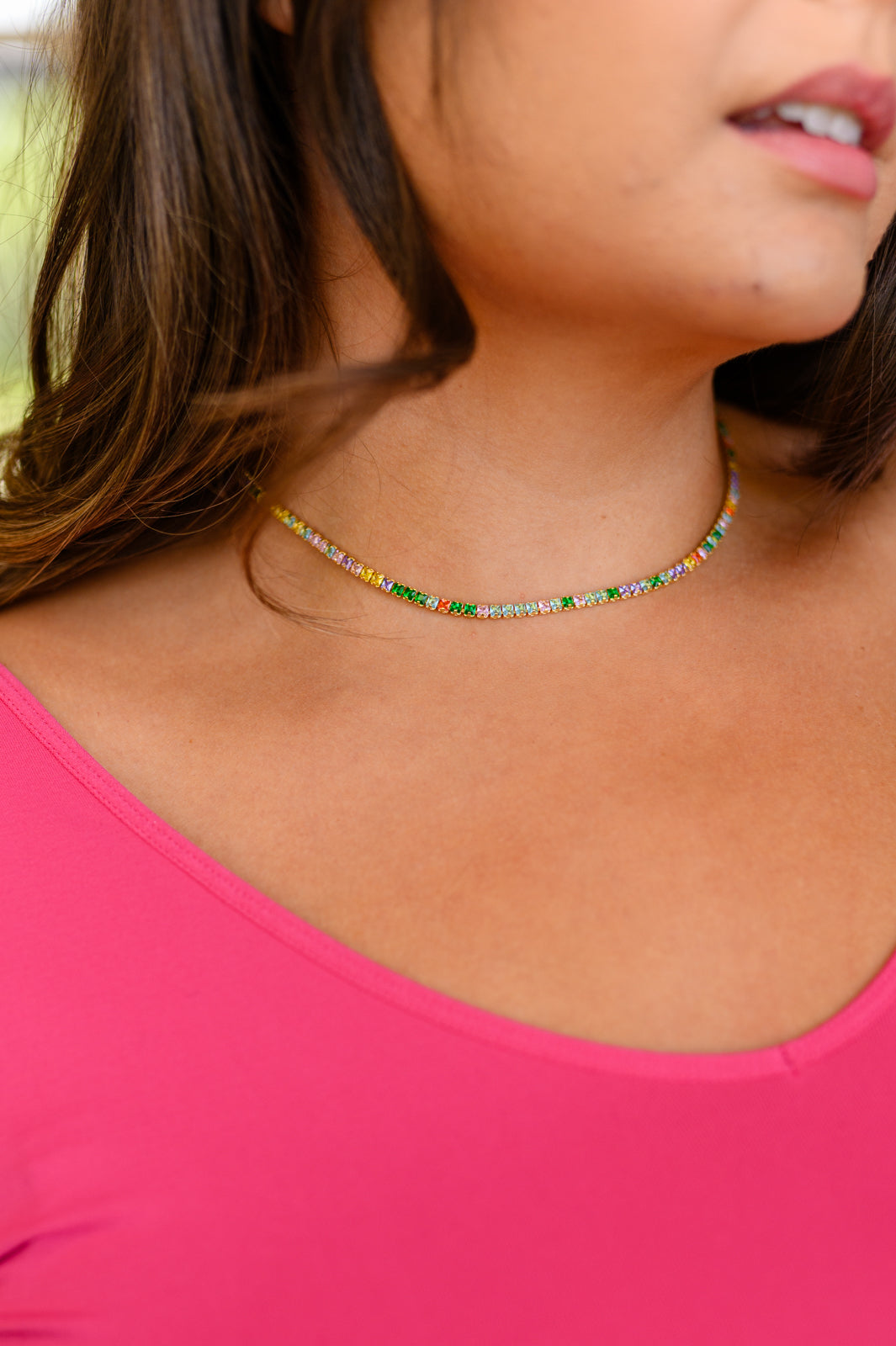 Waterproof Jewelry: The Promise Tennis Necklace