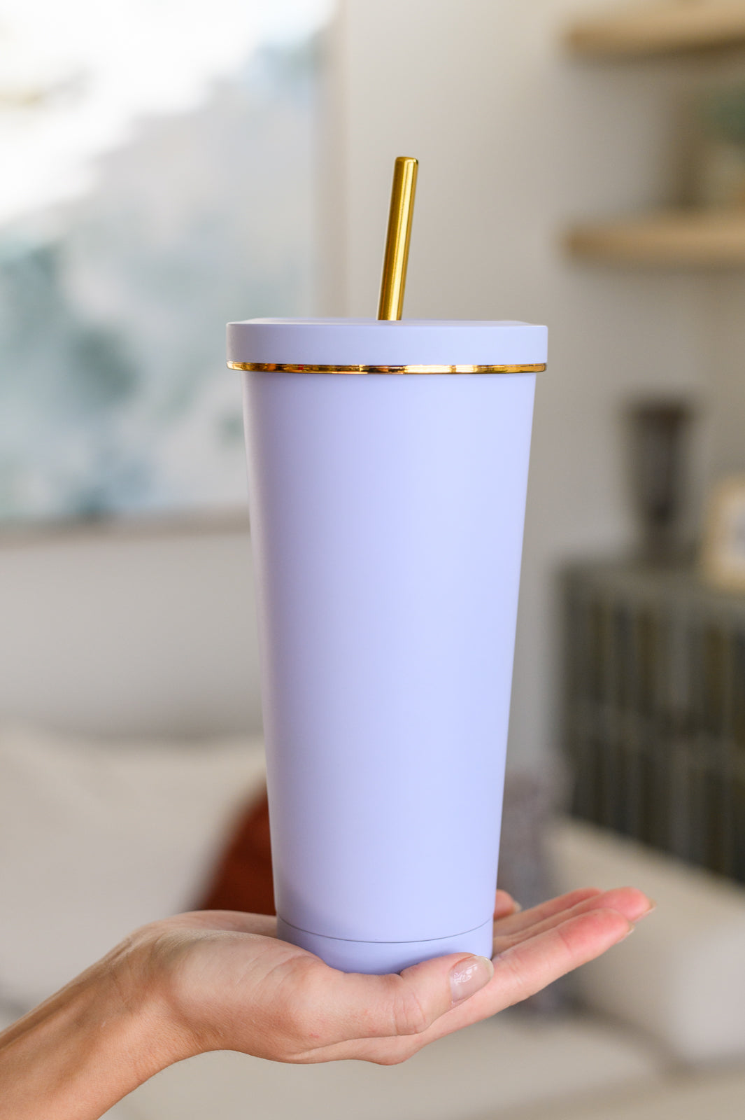 Total Eclipse Tumbler In Lilac + Gold