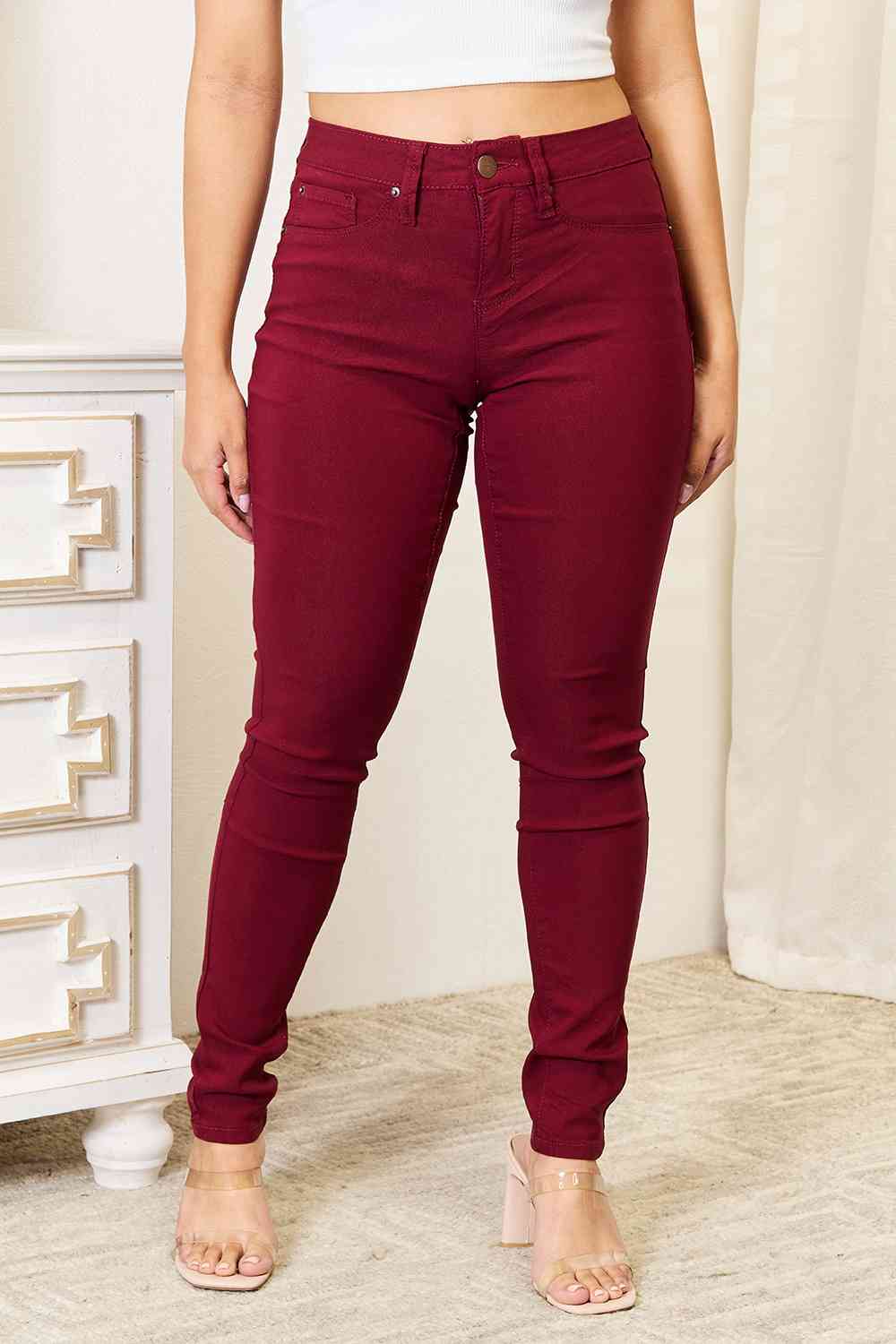 YMI Jeanswear Hyper-stretch Kate Skinny Jeans with Pockets